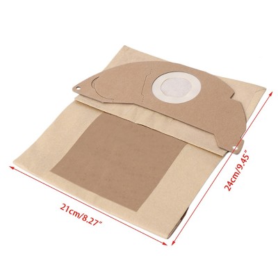 Cher WD2.250 6.904-322 WD2200 A2004 5pcs Disposable Vacuum Cleaner Paper Dust Bag Vacuum Cleaner Accessories for Car Commercial